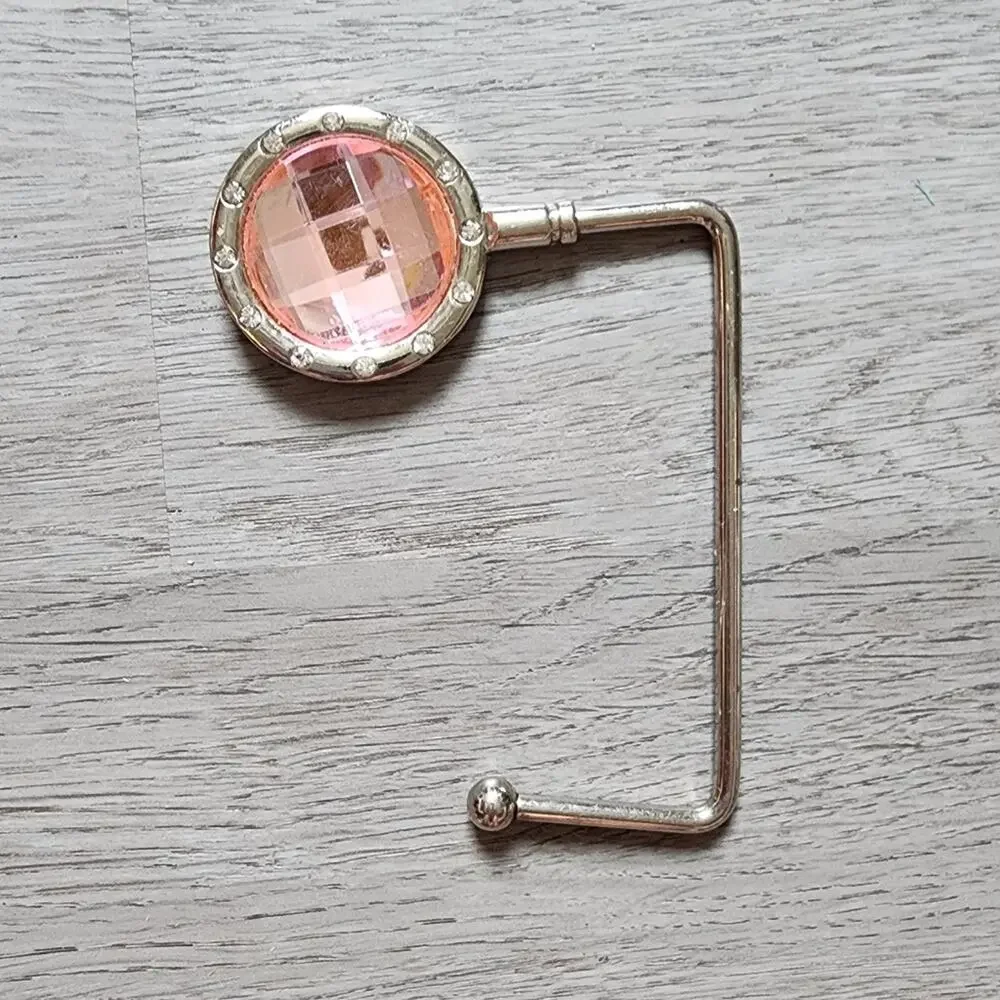 Purse Handbag Bag Table Hook Holder Embellished Accessory
